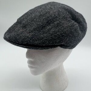 Jonathan Richard Irish Tweed Flat Cap 100% Wool GUC